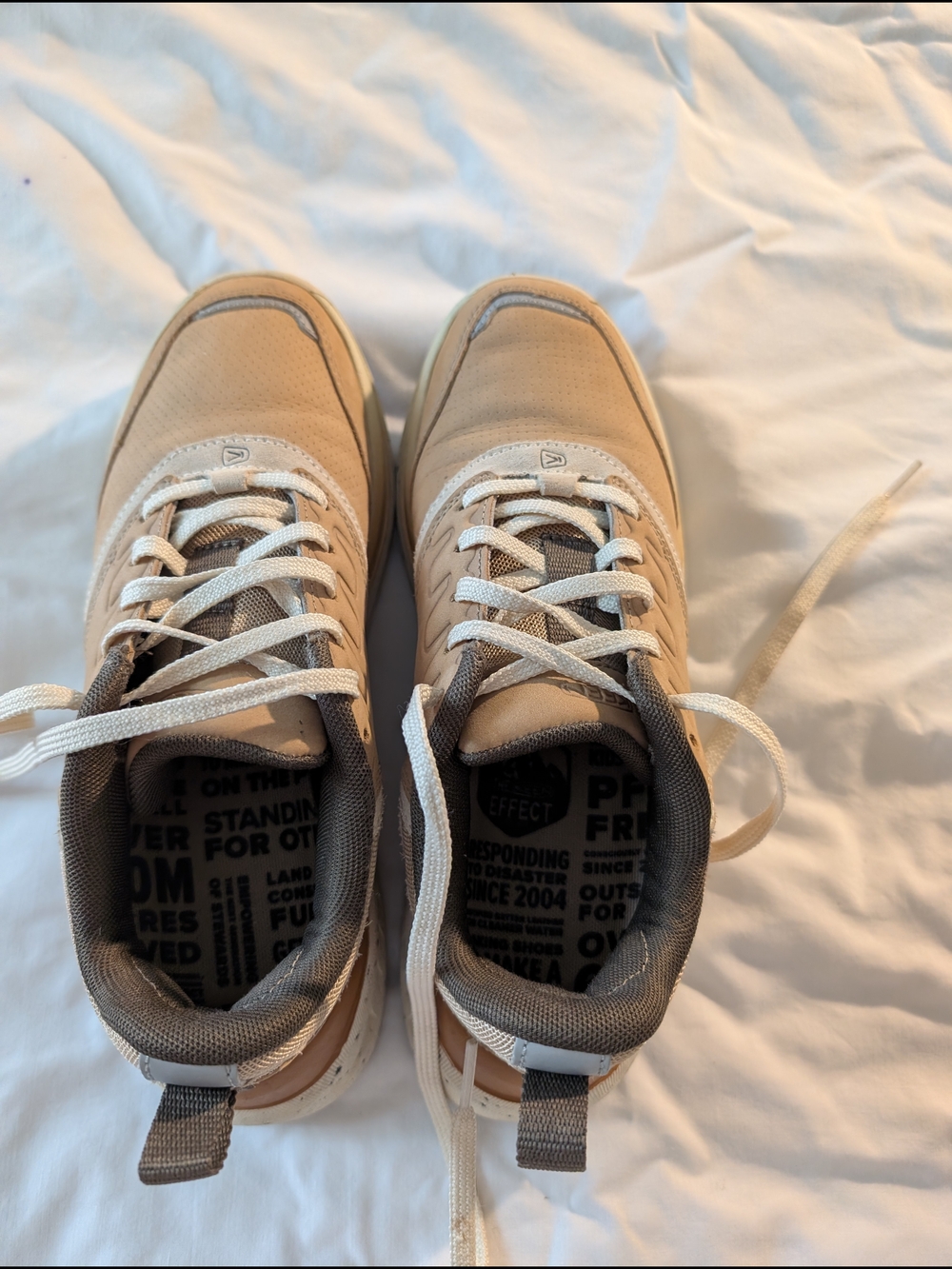 Keens Tan/Off White  Sneakers